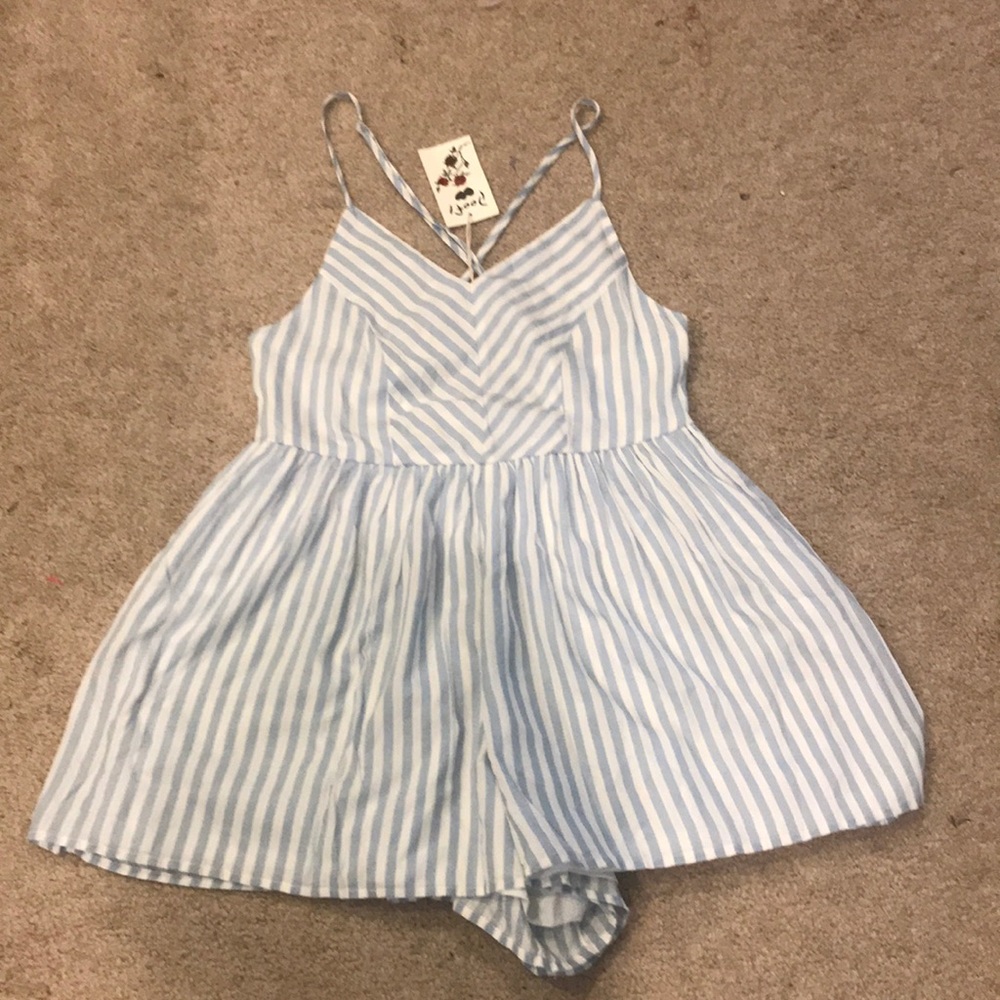 NWT Striped Onsie